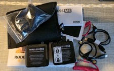 RODE Wireless ME Ultra Compact Microphone System TX  RX Complete Excellent Cond