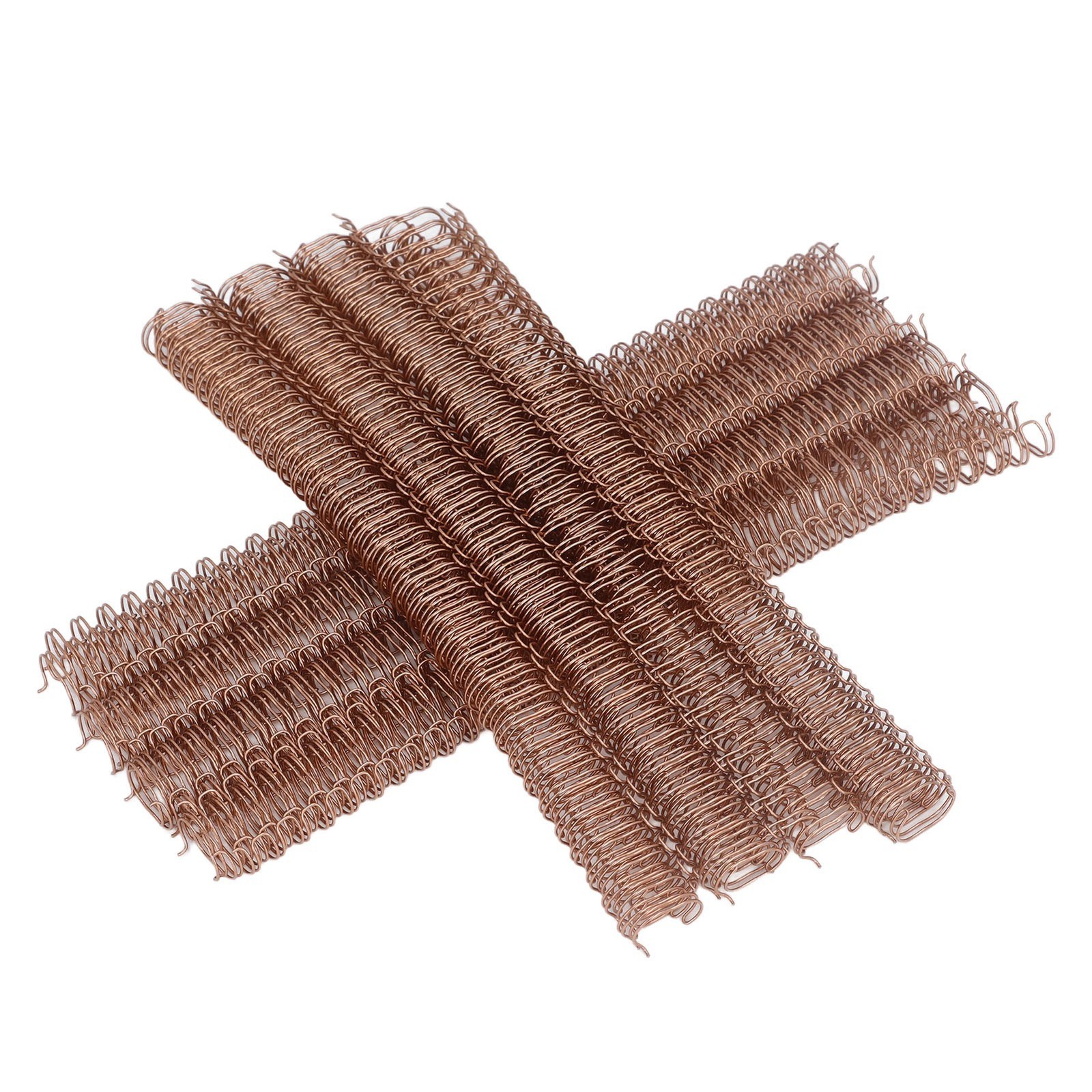100Pcs Double Loop Wire Binding Spine 100 Sheet Capacity 3:1 Pitch 34 Loop Set✈