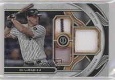 2023 Topps Tribute Triple Relics 115/199 DJ LeMahieu #TR-DL qf8