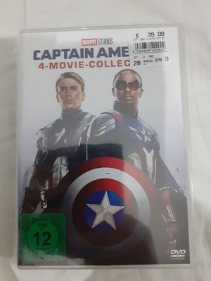 Captain America - 4  Movie  Collection auf DVD , Neu in OVP