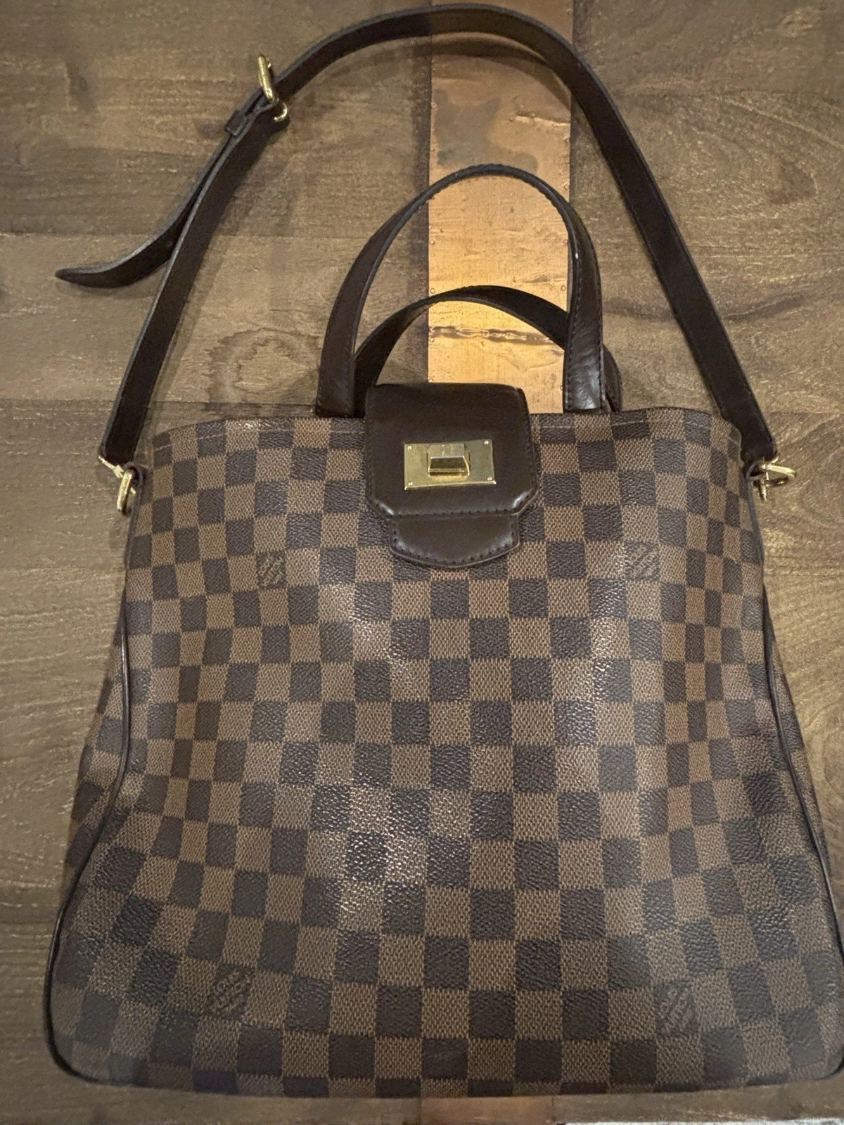 LOUIS VUITTON（LV） Louis Vuitton Damier livello Cabas Roseberry