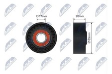 Poulies diverses Nissan Pulsar