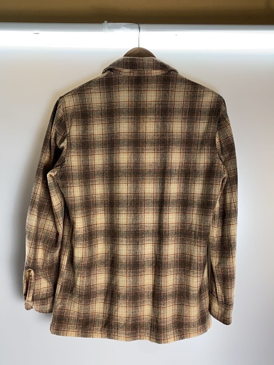 Pendleton Wool Check Blazer S Brown Tailored Jack… - image 2