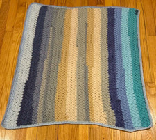 32 x 34 Handmade Crochet Afghan baby blanket
