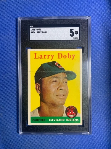 1958 Topps Larry Doby #424 SGC 5 EX HOF