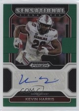 2023 Panini Chronicles Draft Picks Green Prizm Kevin Harris #SS-KHA Auto un2