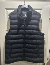 Mountain Warehouse Gilet Men's Puffer body warmer Black Hiking vest sz L (v10)