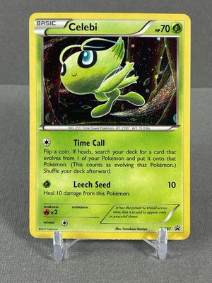 CELEBI 2017 POKEMON Black Star Promo COSMOS #XY187 - Fart Orb NM