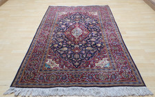 Large Oriental Carpet Rug Hand Made Wool Vintage 7ft x 4ft 7" Superb quality