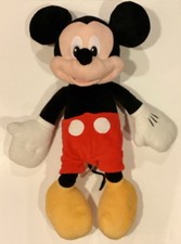 Disney Mickey Mouse Large Plush 27 Inch Stuffed Toy Excellent Clean Condition