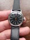 Timex Military Style Mens Vintage Watch (Not Working) Great Britain  30mm