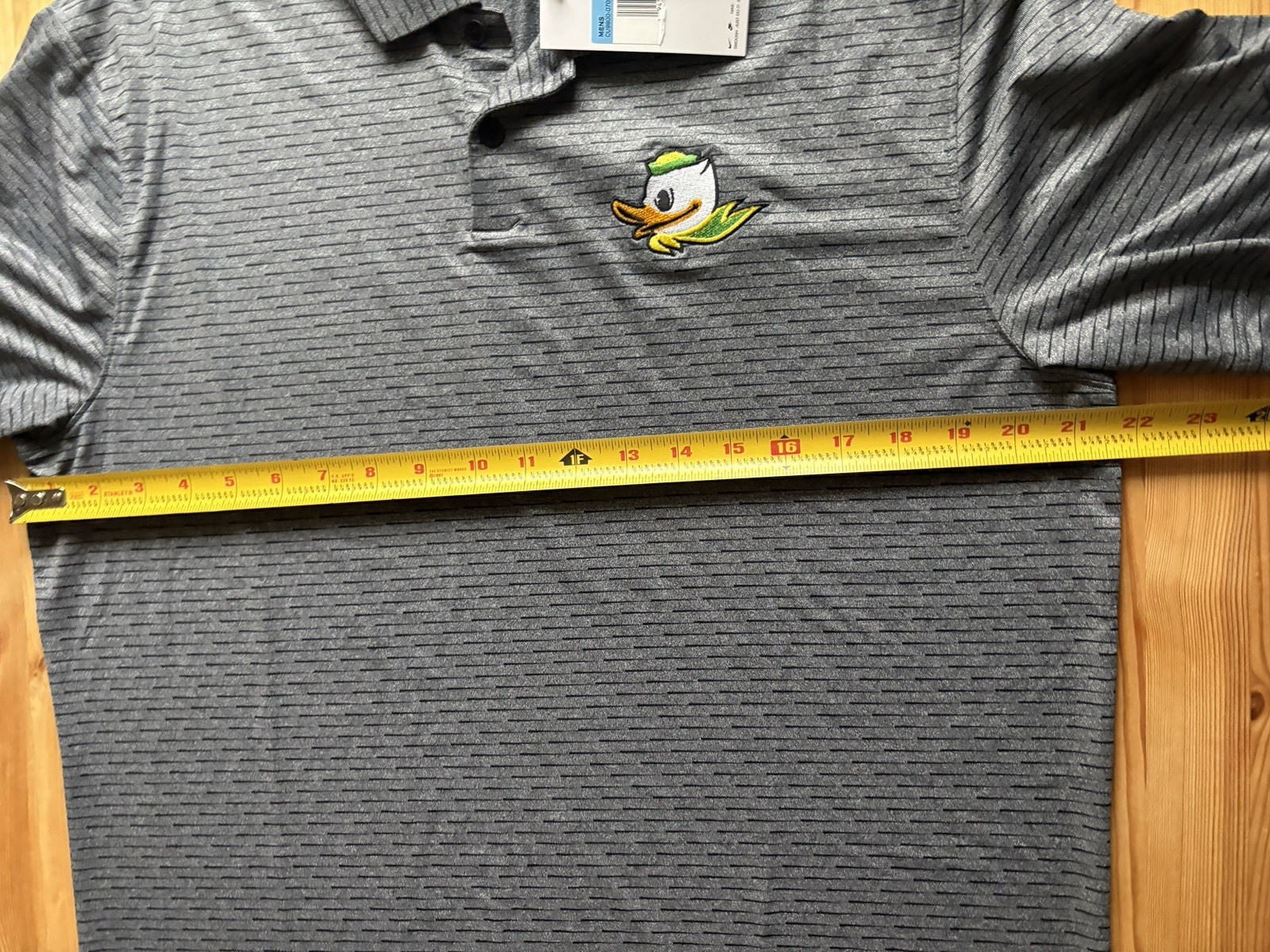 NWT Nike Oregon Ducks Golf Polo Team Issue Dri-Fit Shirt PE Men's Size: Medium thumbnail 8
