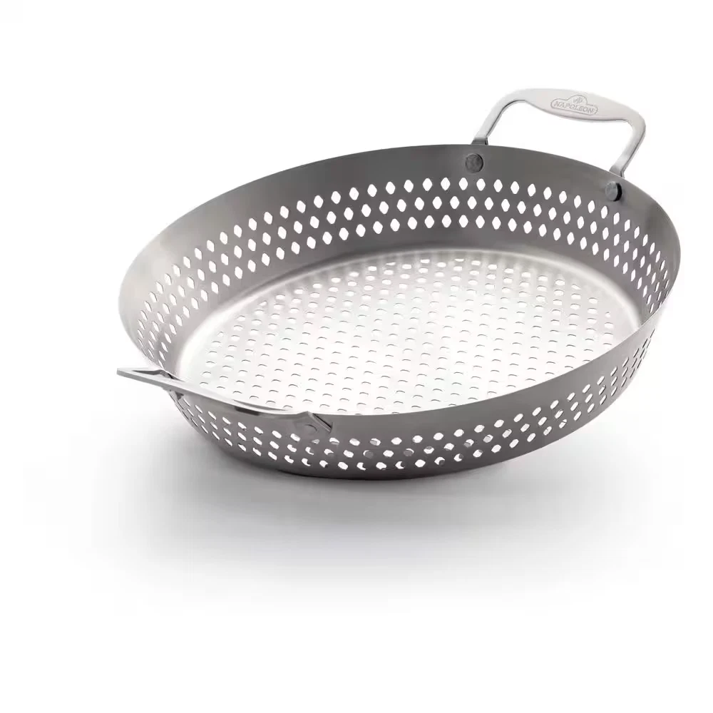 Stainless Steel Grilling Wok
Opens in a new window or tab