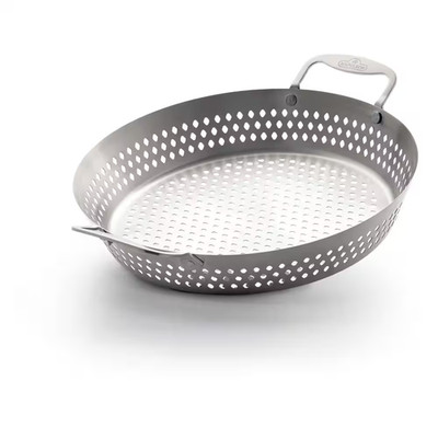 Stainless Steel Grilling Wok