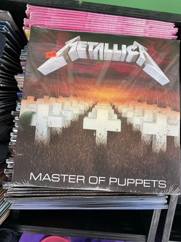 Metallica ~ Master of Puppets ~ Sealed Walmart ex battery brick Vinyl sealed