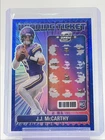 J.J. MCCARTHY 2024 CONTENDERS OPTIC WINNING TICKET ROOKIE BLUE RC 99/99 Q0678