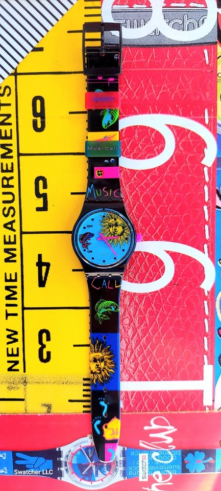 Reloj Swatch EUROPA EN CONCIERTO SLB101 1993 Musicall con estuche ondulado Foto 4 de 4