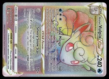 Alolan Vulpix VSTAR 197/195 Rainbow Rare Silver Tempest Pokemon Holo Near Mint on eBay