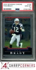 2004 BOWMAN CHROME #106 TOM BRADY PATRIOTS PSA 10