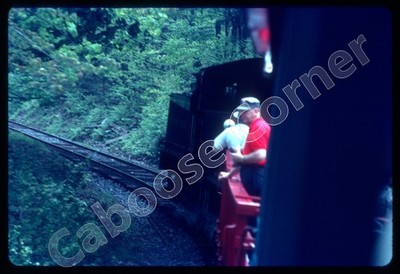 Cass Scenic Railroad Zug West Virginia 28. Mai 1967 35mm Dia (6460)