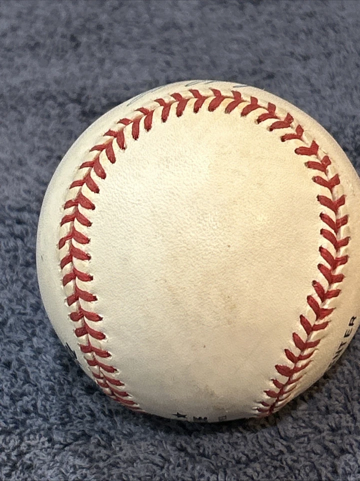 Pelota de béisbol autografiada firmada por Rico Brogna con Foto 2 de 4