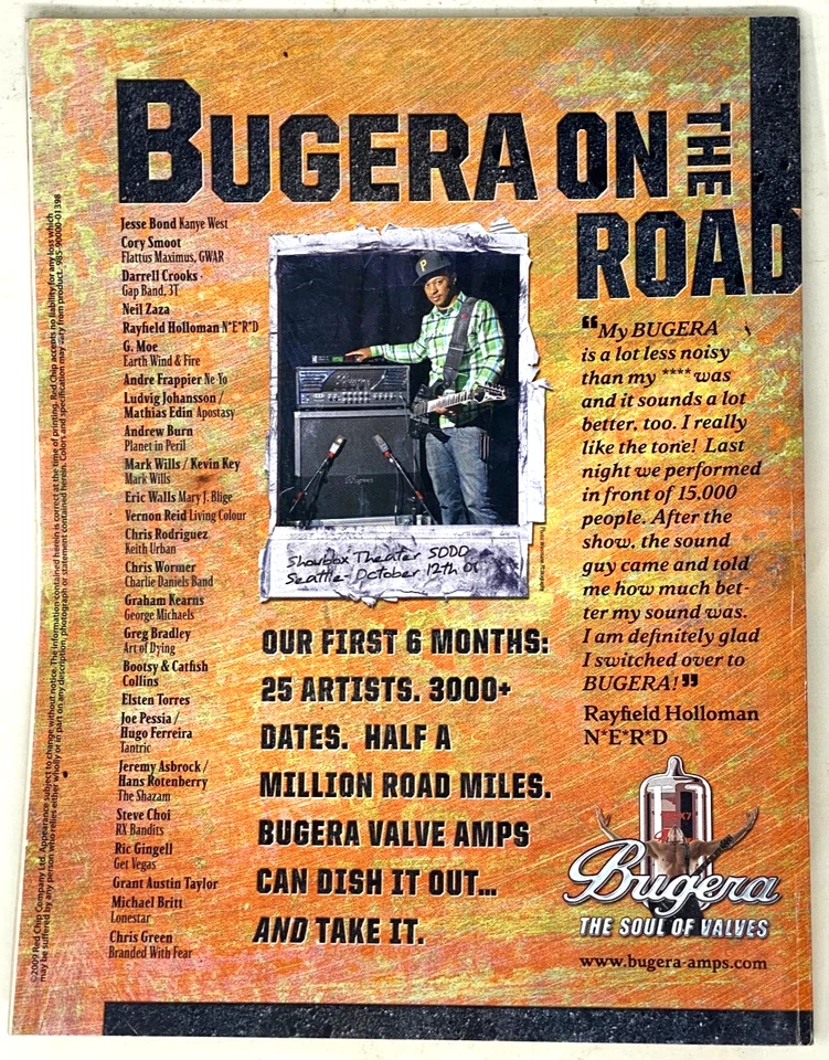 Guitar Player Magazine - March 2009 - Led Zeppelin's 40th Anniversary - Image 2 of 2