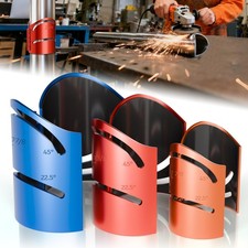 Pipes Saddle Template,Metal Pipe Cutting Guide Kit,Pipe Coping/Notching Tool,...