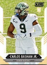 2021 PANINI FOOTBALL #347 CARLOS BASHAM JR.