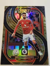 2024-25 Select Premier League - Mezzanine Bruno Fernandes #196 Camo Prizm /150