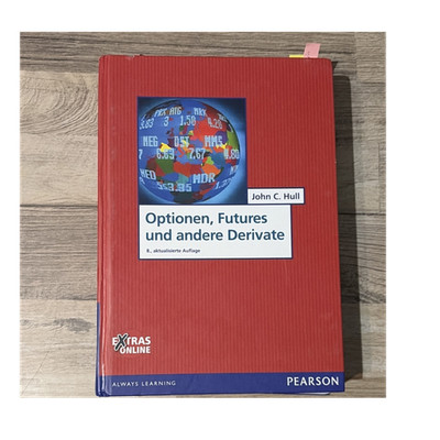 John C. Hull Optionen Futures Derivate Lehrbuch Pearson Extras Online