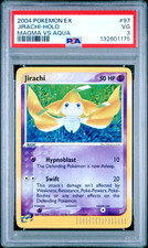 PSA 3 2004 Pokemon EX Team Magma vs Team Aqua Jirachi Holo Foil 97/95 Secret