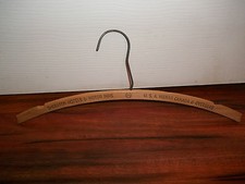 Vintage Sheraton Hotels  Motor Inns USA Hawaii Canada Wood Clothes Hanger
