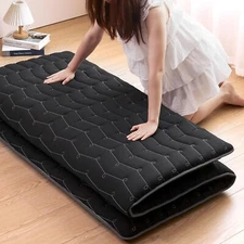Futon Floor Mattress Japanese Foldable Sleeping Pad Mat Twin Queen Full