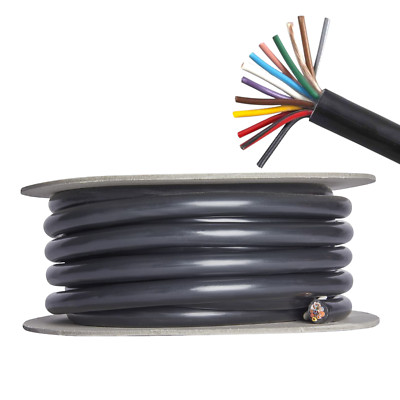 13-adriges mehradriges Kabel PVC 12V 24V - Leitung Anhänger Wohnwagen KFZ Marine