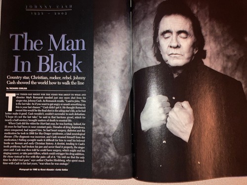 JOHNNY CASH TIME Tribute Jen& Ben, Clooney, Madeleine Albright, George Bush- NEW - Picture 2 of 7