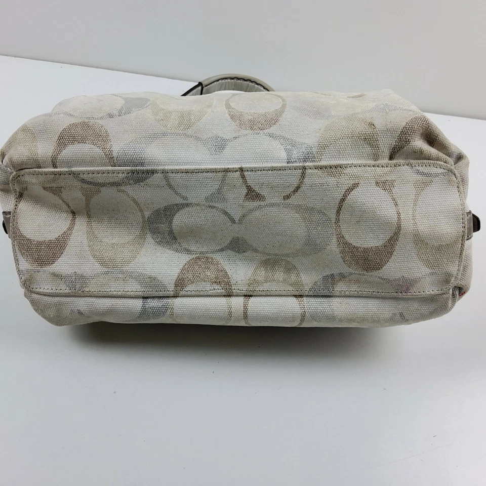 Cartera de mano Coach Signature C Kristin lentejuelas 19338 convertible Foto 3 de 4