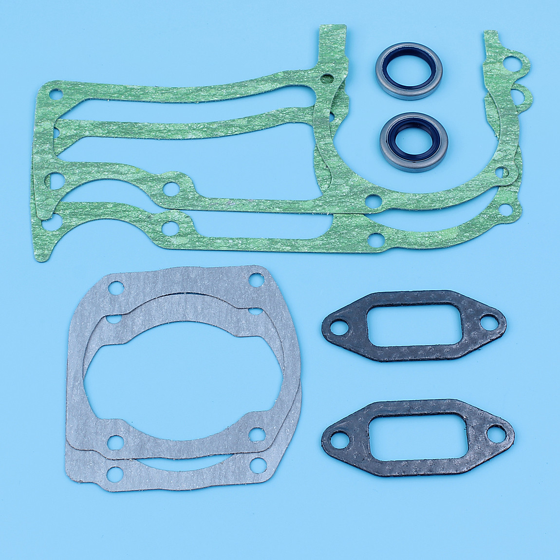 Muffler Cylinder Gasket Crankshaft Oil Seals Fit For Husqvarna 362 365 371 372 372XP Chainsaw Muffler Cylinder Gasket Crankshaft Oil Seals Fit For Husqvarna 362 365 371 372 372XP Chainsaw
