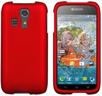 Red Protex Rubberized Hard Case Cover For Kyocera Hydro Icon C6730 Phone on sale Red Protex Rubberized Hard Case Cover For Kyocera Hydro Icon C6730 Phone on sale
