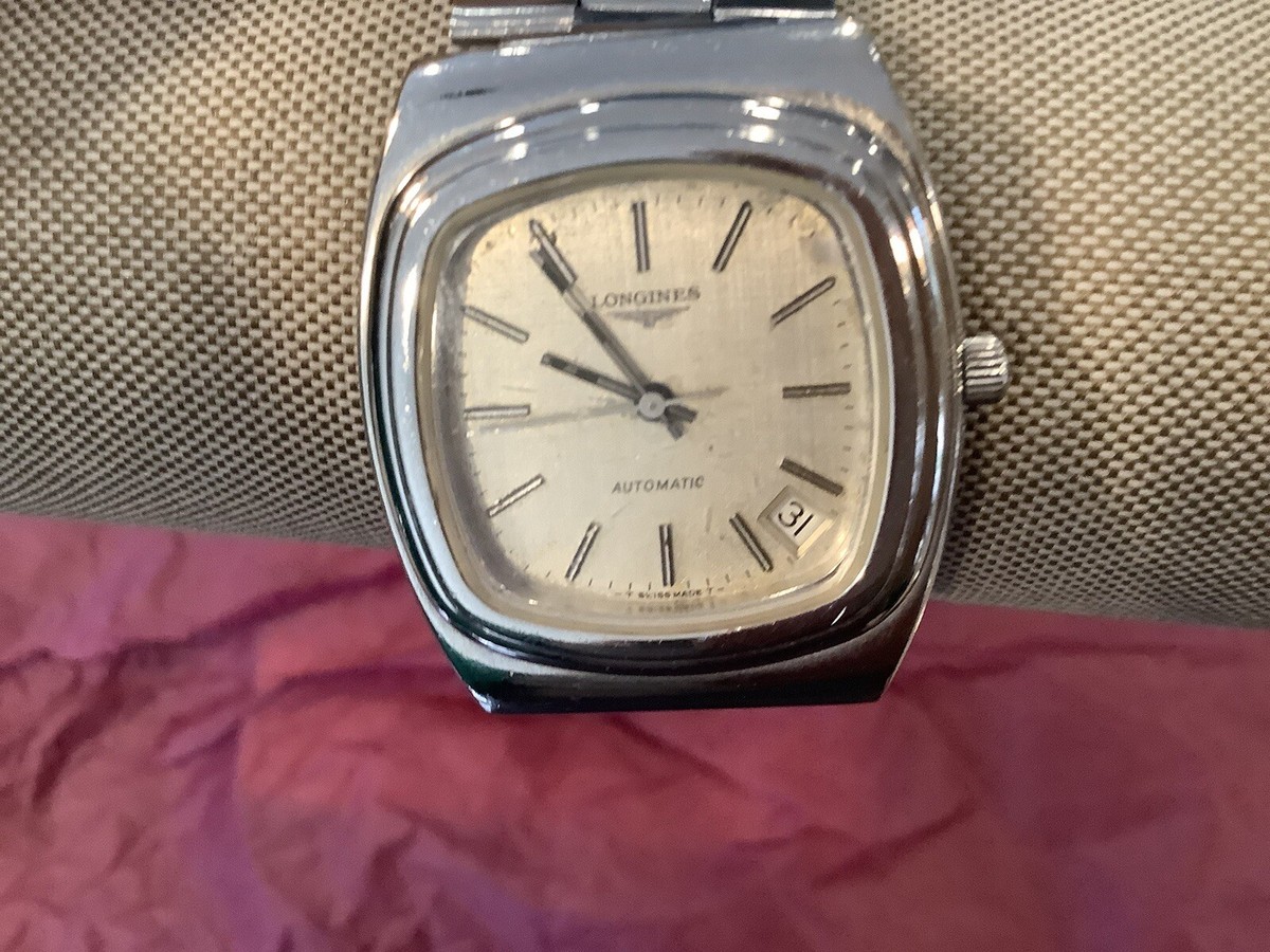 70's vintage watch mens Longines automatic L890.1 Working 25 70's vintage watch mens Longines automatic L890.1 Working 25
