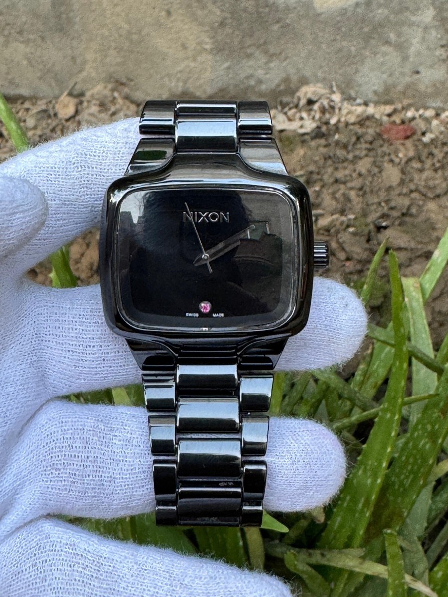 Nixon ceramic player the automatic Swiss made all black