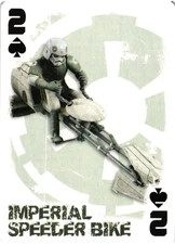 Imperial Speeder Bike 2015 Star Wars Rebels Playing Card the Animated Series