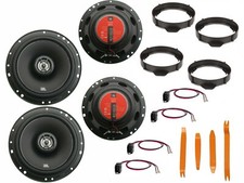 JBL f&uuml;r Mercedes A Klasse W176 Bj 12-18 Boxen Set T&uuml;r vorne Heck Ausbaub&uuml;gel