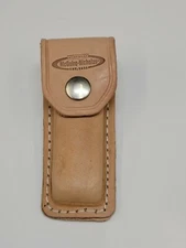 McGuire-Nicholas 4"  Leather Pocket Knife Holder Sheath Belt Loop