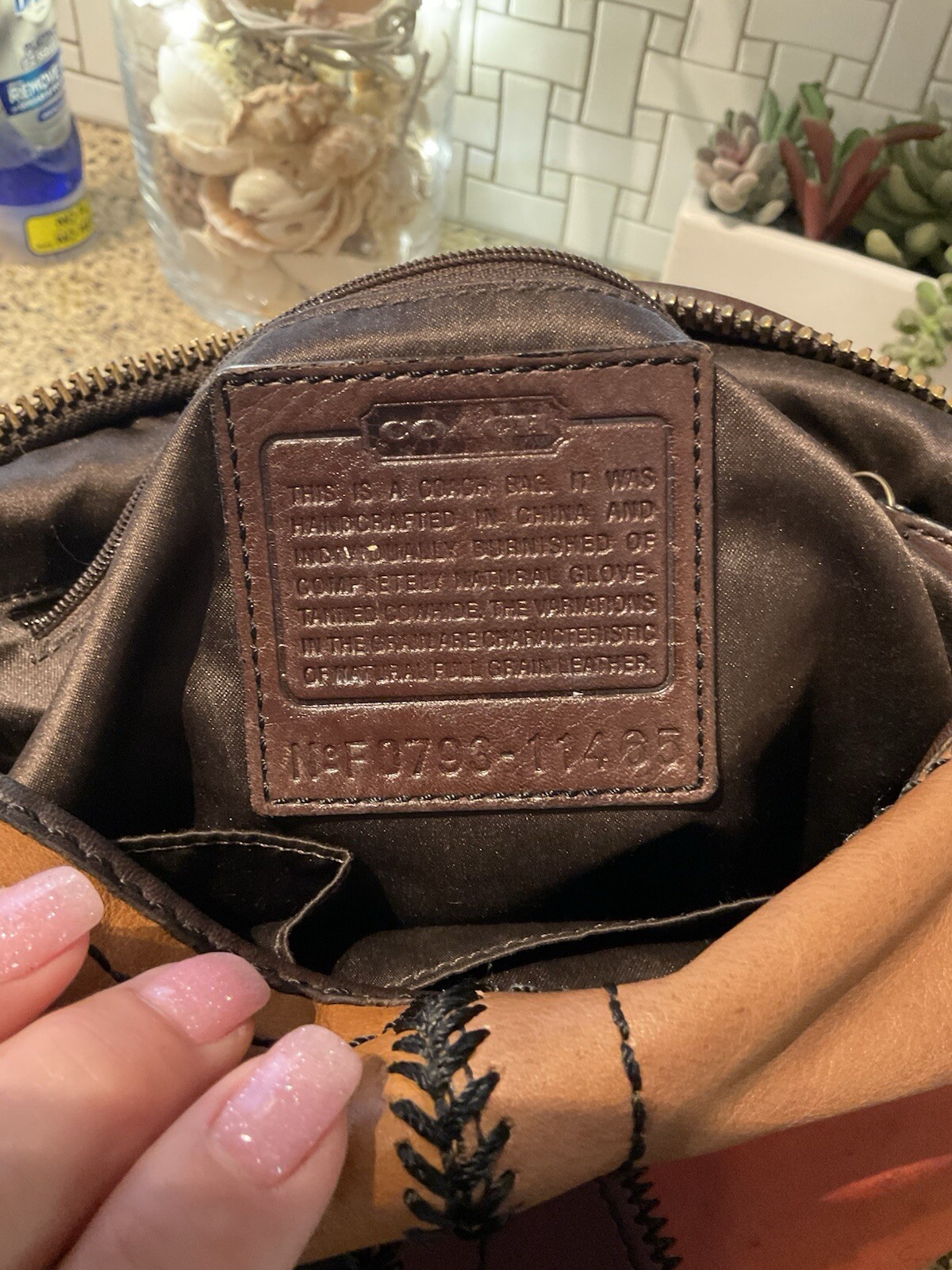 Coach PATCHWORK Leather Large Duffle Bleecker Bag… - image 12