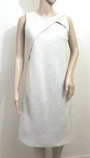 NWT Banana Republic "Sleeveless Shine Sheath" Dress Metallic Women's Size 2 Tall
