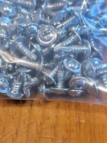 Phillips Truss Head Zinc Sheet Metal Self Tapping Screw 18-8 #8x1/2" Qty500 - Picture 2 of 3