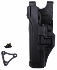 BlackHawk Serpa Duty Holster Level 3 Fit Glock 20 21 37 38 S&W MP .45 44H113BK-L