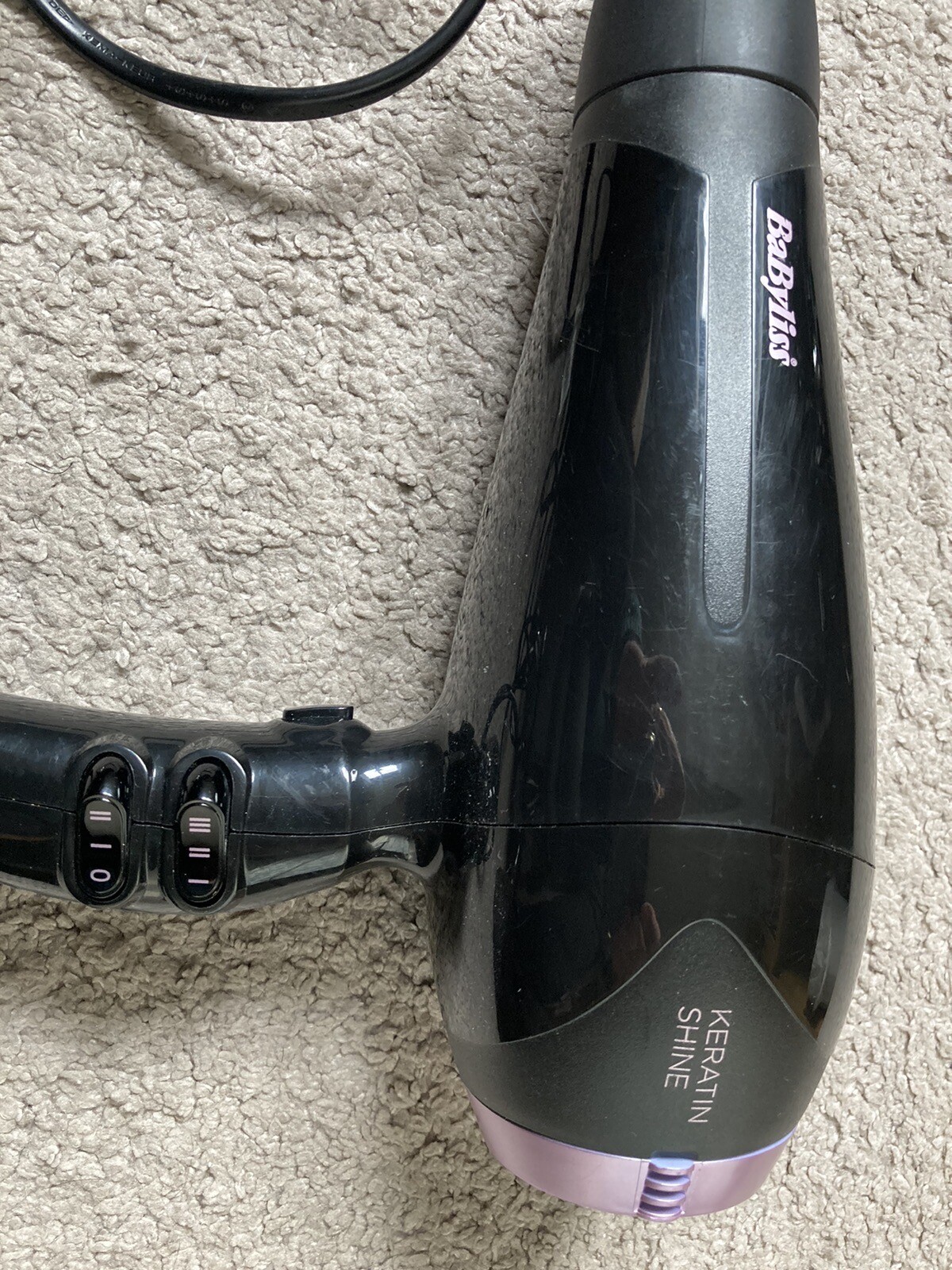 babyliss hair dryer Keratin Shine. Used eBay