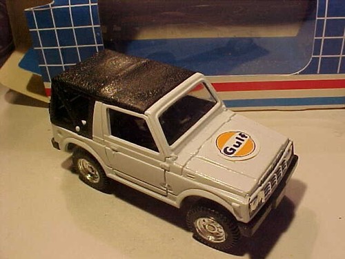 Collection 1988 Suzuki SJ413Q Samurai Edocar & Pioneer 1/64 Diecast Mint in Box - Picture 3 of 6