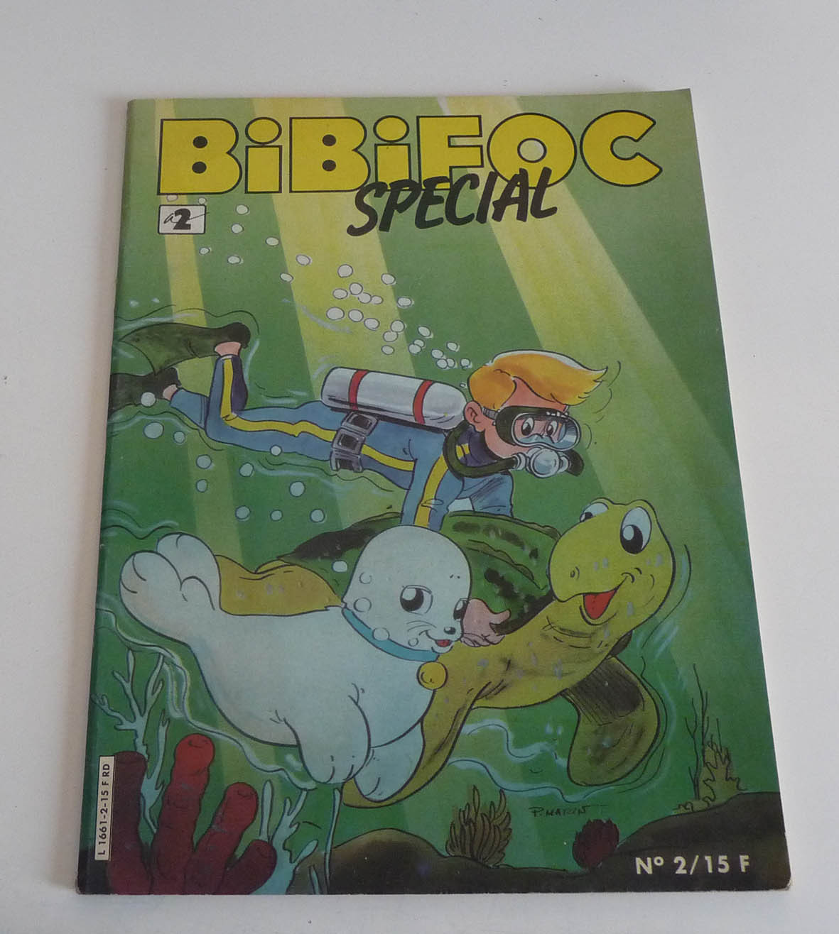 Drap Plat Vintage BIBIFOC Seabert – Personnage Mickey (État D’occasion)